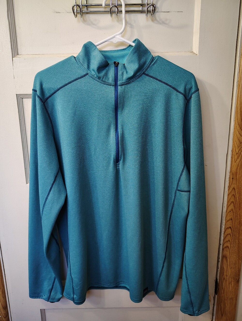 Patagonia Teal Capilene Midweight Baselayer